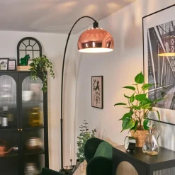 hofstein Baloca Lampadaire Noir, 1 lumière