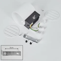 hofstein Bamako Luminaire Up & Down, Applique murale LED Noir, 1 lumière