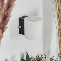 hofstein Bamako Luminaire Up & Down, Applique murale LED Noir, 1 lumière