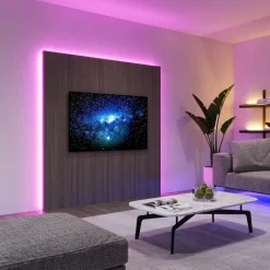 Luminaires Reality Bande LED Reality SCREEN Noir, 1 lumière, Télécommandes, Changeur de couleurs* Rubans Led