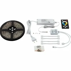 Luminaires Eglo Bande lumineuse LED STRIPES-FLEX Eglo Transparent, 1 lumière, Télécommandes* Rubans Led