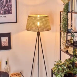 Luminaires Scandinaves-hofstein Barcos Lampadaire beige, Écru, 1 lumière