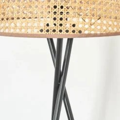 Luminaires Scandinaves-hofstein Barcos Lampadaire beige, Écru, 1 lumière