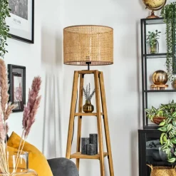 Luminaires Scandinaves-hofstein Barcos Lampadaire Écru, 1 lumière