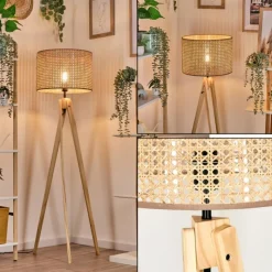 Luminaires Scandinaves-hofstein Barcos Lampadaire Écru, 1 lumière
