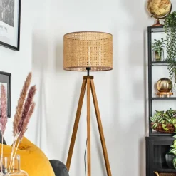 Luminaires Scandinaves-hofstein Barcos Lampadaire Écru, 1 lumière