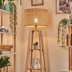 Luminaires Scandinaves-hofstein Barcos Lampadaire Écru, 1 lumière