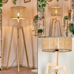 Luminaires Scandinaves-hofstein Barcos Lampadaire Écru, 1 lumière