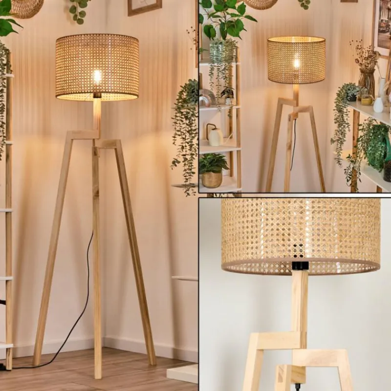 Luminaires Scandinaves-hofstein Barcos Lampadaire Écru, 1 lumière