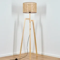 Luminaires Scandinaves-hofstein Barcos Lampadaire Écru, 1 lumière