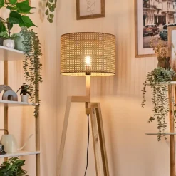 Luminaires Scandinaves-hofstein Barcos Lampadaire Écru, 1 lumière