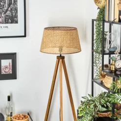 Luminaires Scandinaves-hofstein Barcos Lampadaire Écru, 1 lumière