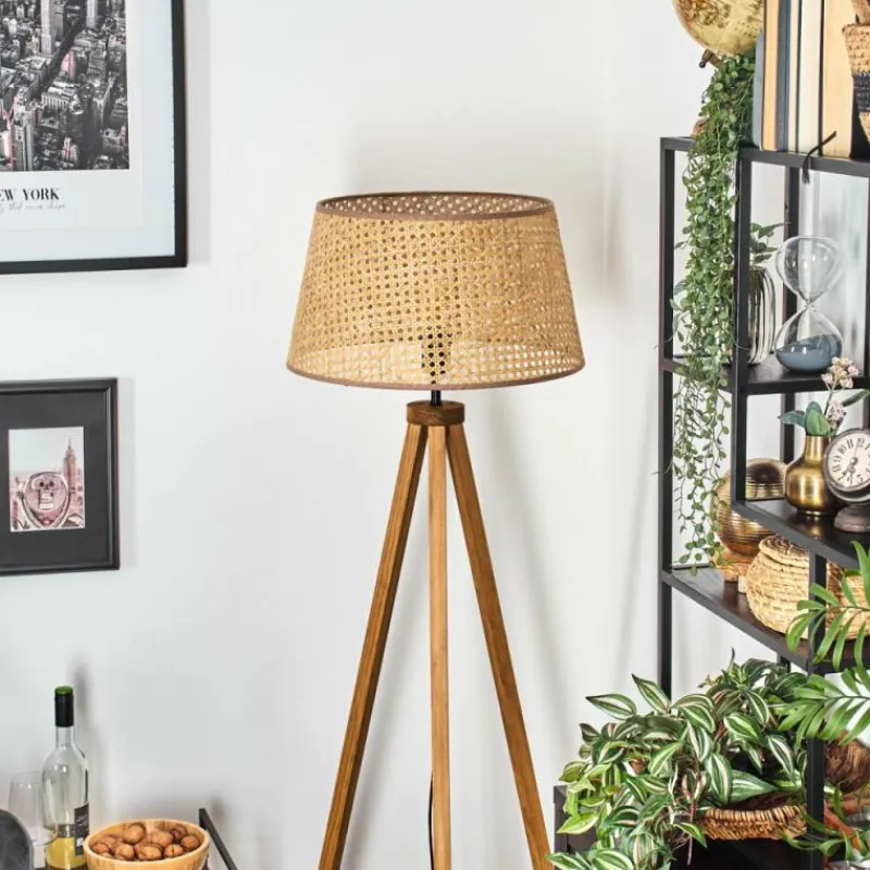 Luminaires Scandinaves-hofstein Barcos Lampadaire Écru, 1 lumière