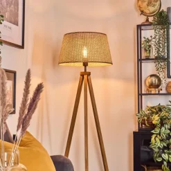 Luminaires Scandinaves-hofstein Barcos Lampadaire Écru, 1 lumière