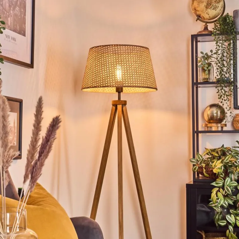 Luminaires Scandinaves-hofstein Barcos Lampadaire Écru, 1 lumière