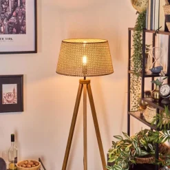 Luminaires Scandinaves-hofstein Barcos Lampadaire Écru, 1 lumière