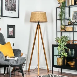 Luminaires Scandinaves-hofstein Barcos Lampadaire Écru, 1 lumière