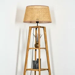 Luminaires Scandinaves-hofstein Barcos Lampadaire Écru, 1 lumière