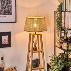 Luminaires Scandinaves-hofstein Barcos Lampadaire Écru, 1 lumière