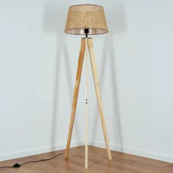 Luminaires Scandinaves-hofstein Barcos Lampadaire Écru, 1 lumière