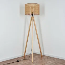 Luminaires Scandinaves-hofstein Barcos Lampadaire Écru, 1 lumière