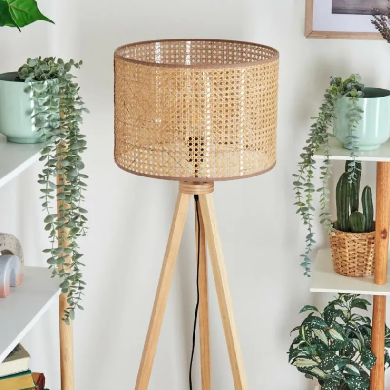 Luminaires Scandinaves-hofstein Barcos Lampadaire Écru, 1 lumière