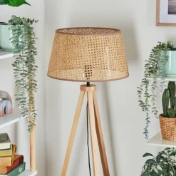 Luminaires Scandinaves-hofstein Barcos Lampadaire Écru, 1 lumière