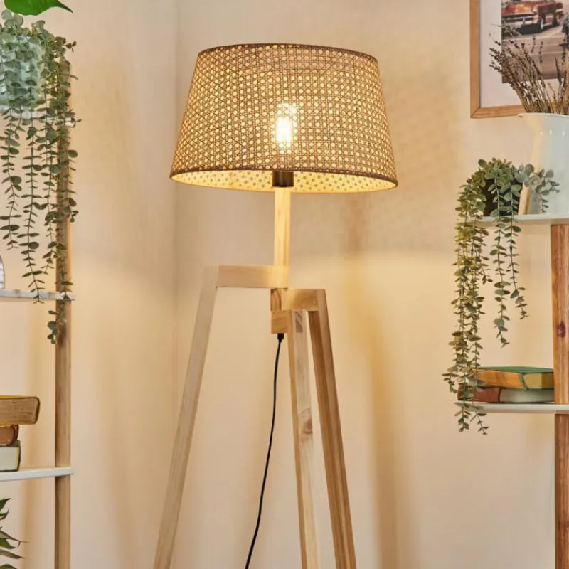 Luminaires Scandinaves-hofstein Barcos Lampadaire Écru, 1 lumière