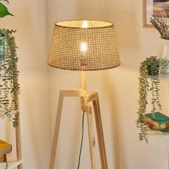 Luminaires Scandinaves-hofstein Barcos Lampadaire Écru, 1 lumière