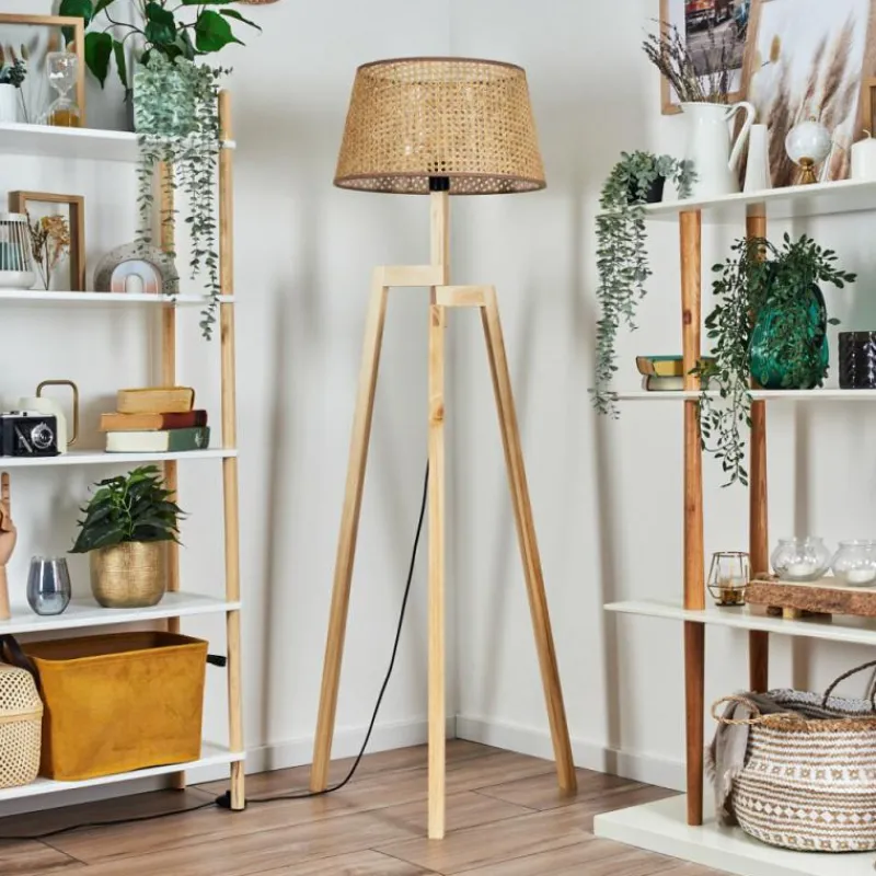 Luminaires Scandinaves-hofstein Barcos Lampadaire Écru, 1 lumière
