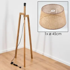 hofstein Barcos Lampadaire Écru, 1 lumière