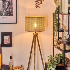 Luminaires Scandinaves-hofstein Barcos Lampadaire Écru, 1 lumière