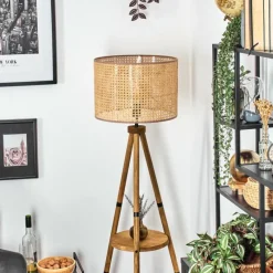 Luminaires Scandinaves-hofstein Barcos Lampadaire Écru, 1 lumière