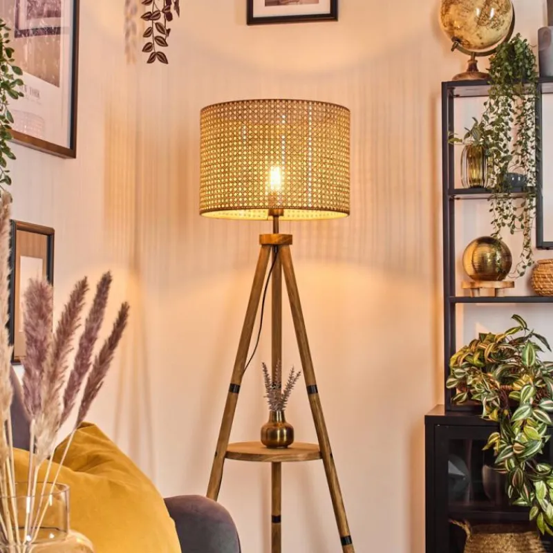 Luminaires Scandinaves-hofstein Barcos Lampadaire Écru, 1 lumière