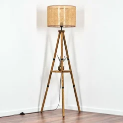 Luminaires Scandinaves-hofstein Barcos Lampadaire Écru, 1 lumière