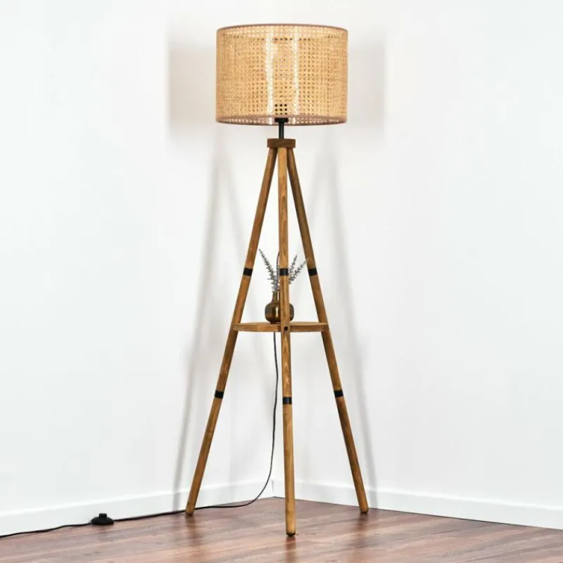 Luminaires Scandinaves-hofstein Barcos Lampadaire Écru, 1 lumière