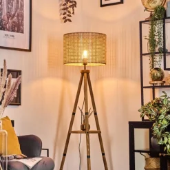 Luminaires Scandinaves-hofstein Barcos Lampadaire Écru, 1 lumière