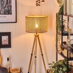 Luminaires Scandinaves-hofstein Barcos Lampadaire Écru, 1 lumière