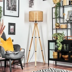 Luminaires Scandinaves-hofstein Barcos Lampadaire Écru, 1 lumière