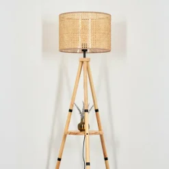 Luminaires Scandinaves-hofstein Barcos Lampadaire Écru, 1 lumière