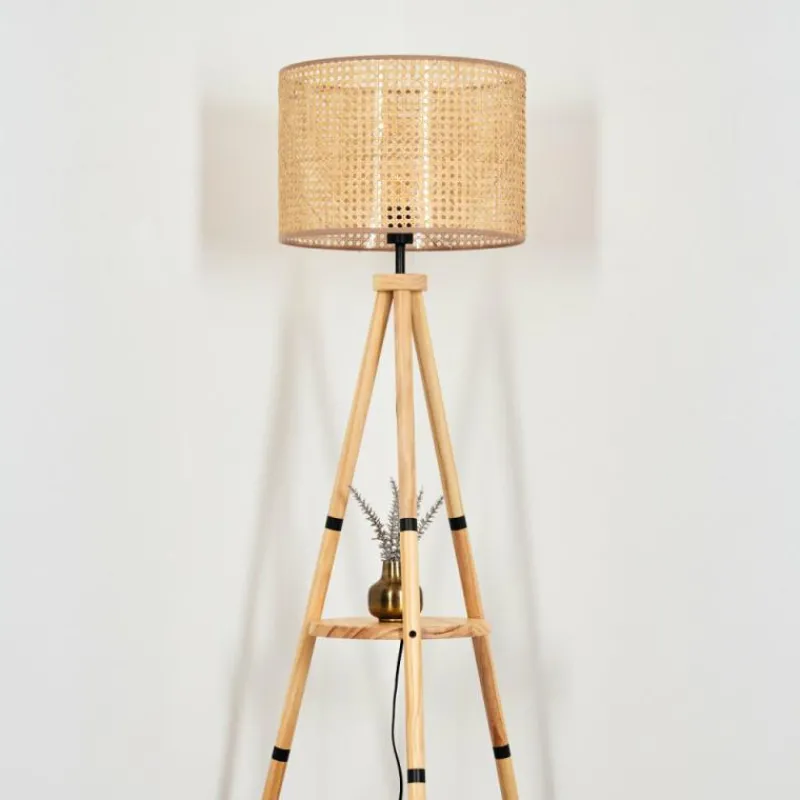 Luminaires Scandinaves-hofstein Barcos Lampadaire Écru, 1 lumière