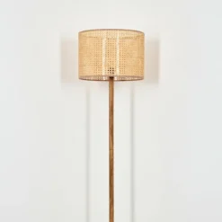 Luminaires Scandinaves-hofstein Barcos Lampadaire Écru, 1 lumière