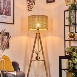 Luminaires Scandinaves-hofstein Barcos Lampadaire Écru, 1 lumière