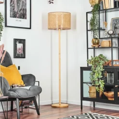 Luminaires Scandinaves-hofstein Barcos Lampadaire Écru, 1 lumière