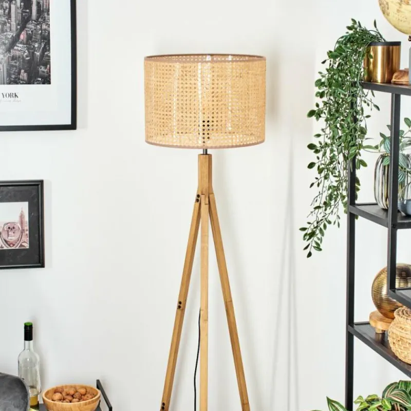 Luminaires Scandinaves-hofstein Barcos Lampadaire Écru, 1 lumière