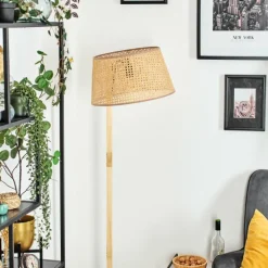 Luminaires Scandinaves-hofstein Barcos Lampadaire Écru, 1 lumière