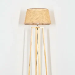 Luminaires Scandinaves-hofstein Barcos Lampadaire Écru, 1 lumière