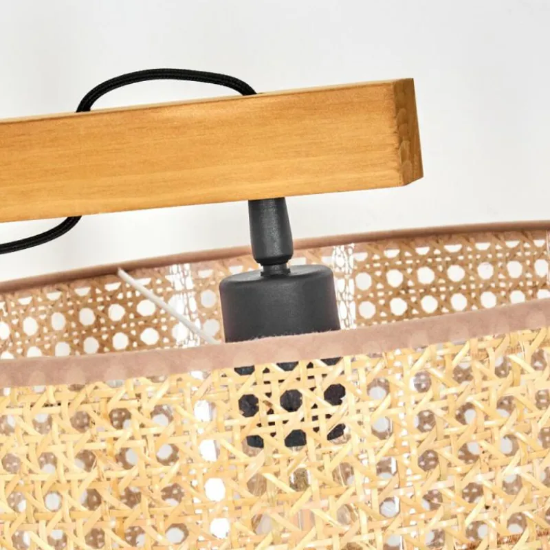 Luminaires Scandinaves-hofstein Barcos Lampadaire Écru, Noir, 1 lumière