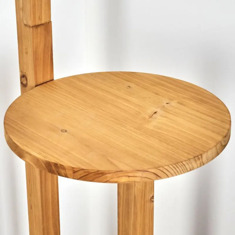 Luminaires Scandinaves-hofstein Barcos Lampadaire Écru, Noir, 1 lumière