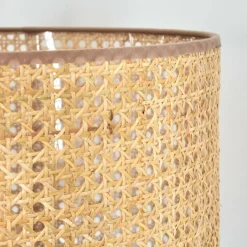 Luminaires Scandinaves-hofstein Barcos Lampadaire Écru, Noir, 1 lumière